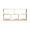 Flash Furniture Bright Beginnings Commercial Extra W 5 Section Modular Wooden Classroom Open Storage Unit, Natural MK-KE23957-GG - alternate 4